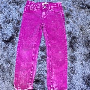 Pink jeans